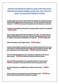 portage pathophysiology module 6 exam latest 2026 actual&NewLine;Questions and VeriFied answers &lpar;latest 2026 &sol; 2027 update&rpar; a&plus;&NewLine;grade 100&percnt; guarantee VeriFied by experts 