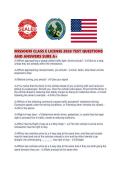 MISSOURI CLASS E LICENSE 2026 TEST QUESTIONS AND ANSWERS SURE A&period;pdf