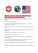 MISSOURI CLASS E LICENSE REVIEW CORE MAIN QUESTIONS AND ANSWERS SURE A&period;pdf