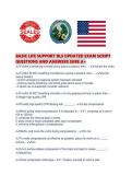 BASIC LIFE SUPPORT BLS UPDATED EXAM SCRIPT QUESTIONS AND ANSWERS SURE A&period;pdf