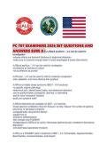 PC 707 EXAMINERS 2026 SET QUESTIONS AND ANSWERS SURE A&period;pdf