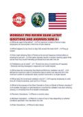 WORKDAY PRO REVIEW EXAM LATEST QUESTIONS AND ANSWERS SURE A&period;pdf