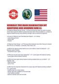 WORKDAY PRO MAIN EXAMINATION SET QUESTIONS AND ANSWERS SURE A&period;pdf