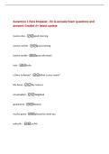 Autentico 1 Para Empezar - En la escuela Exam questions and&NewLine;answers Graded A&plus; latest update&NewLine;buenos d&iacute;as -good morning&NewLine;buenas noches -good evening&NewLine;buenas tardes -goo