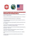 MILADY COSMETOLOGY UPDATED COMPREHENSIVE QUESTIONS AND ANSWERS