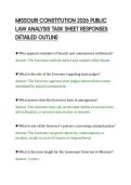 MISSOURI CONSTITUTION 2026 PUBLIC&NewLine;LAW ANALYSIS TASK SHEET RESPONSES&NewLine;DETAILED OUTLINE&NewLine;