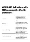 WGU D658  &vert; Planning Instructional Strategies for Meaningful Learning &lpar;WGU&rpar; With 100- accurate solutions