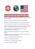 JOURNEYMAN BEEKEEPING ACTUAL EXAM SCRIPT QUESTIONS AND ANSWERS SURE A&period;pdf