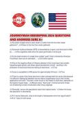 JOURNEYMAN BEEKEEPING 2026 QUESTIONS AND ANSWERS SURE A&period;pdf