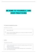 IBCLC FINAL STUDY QUESTIONS WITH 100&percnt; CORRECT ANSWERS