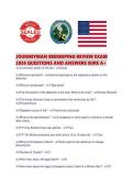 JOURNEYMAN BEEKEEPING REVIEW EXAM 2026 QUESTIONS AND ANSWERS SURE A&period;pdf