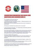JOURNEYMAN BEEKEEPING 2026 MAIN CORE QUESTIONS AND ANSWERS SURE A&period;pdf