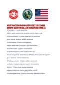 WEB WOC WOUND CARE UPDATED EXAMS SCRIPT QUESTIONS AND ANSWERS SURE A&period;pdf