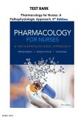  Test bank of Pharmacology for Nurses&colon; A Pathophysiologic Approach by Adams&vert;5th Edition&period; All chapters are covered&period;