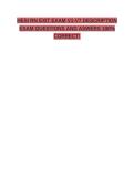 HESI RN EXIT EXAM V1-V7 DESCRIPTION EXAM QUESTIONS AND ASWERS 100&percnt; CORRECT&excl;&NewLine;