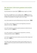 BIO 182 Exam 1-ASU Exam questions and answers&NewLine;Graded A&plus;&NewLine;how many species live in planet Earth&quest; -unknown-roughly 3 to 5 million&NewLine;why is life so incredibly diverse&comma; yet so strangely similar&quest; -organisms can&NewLine;contain similar features&period; planes have wings&comma; bir