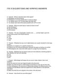 ITIS 3130 QUESTIONS AND VERIFIED ANSWERS