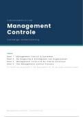 Samenvatting Management Controle &vert; KU Leuven &vert; 2025&sol;26