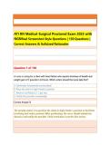 Advanced Med-Surg Mastery&colon; 150-Question Practice Exam for RN ATI Adult Medical-Surgical &lpar;p&period; 1&rpar;