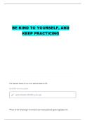 PCB 4674 EXAM 1 QUESTIONS WITH 100&percnt; CORRECT ANSWERS