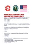 ABYC ELECTRICAL UPDATED LATEST QUESTIONS AND ANSWERS SURE A&period;pdf