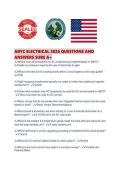 ABYC ELECTRICAL 2026 QUESTIONS AND ANSWERS SURE A&period;pdf