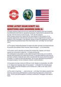 NYREI LATEST EXAM SCRIPT ALL QUESTIONS AND ANSWERS SURE A&period;pdf