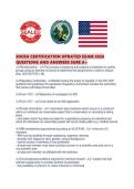 SOCRA CERTIFICATION UPDATED EXAM 2026 QUESTIONS AND ANSWERS SURE A&period;pdf