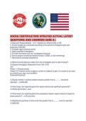 SOCRA CERTIFICATION UPDATED ACTUAL LATEST QUESTIONS AND ANSWERS SURE A&period;pdf