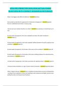 APEA PRE-PREDICTOR EXAM PRACTICE QUESTIONS 2025&sol;2026 &vert; NP REVIEW WITH ANSWERS AND RATIONALES &vert; COMPLETE STUDY GUIDE FOR BOARD PREPARATION