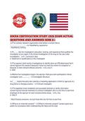 SOCRA CERTIFICATION STUDY 2026 EXAM ACTUAL QUESTIONS AND ANSWERS SURE A&period;pdf