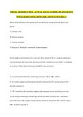 NBSTSA CERTIFICATION   ACTUAL  EXAM  &vert;COMPLETE QUESTIONS WITH EXPERT SOLUTIONS&vert; 2026 LATEST UPDATED&vert; A&plus;
