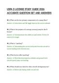 USPA D LICENSE STUDY GUIDE 2026&NewLine;ACCURATE QUESTION SET AND ANSWERS&NewLine;