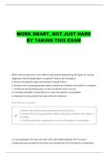 NSG 100 EXAM 2 MULTIPLE CHOICE QUESTIONS AND CORRECT ANSWERS