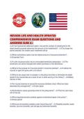 NEVADA LIFE AND HEALTH UPDATED COMPREHESNIVE EXAM QUESTIONS AND ANSWERS SURE A&period;pdf&NewLine;&NewLine;