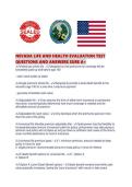 NEVADA LIFE AND HEALTH EVALUATION TEST QUESTIONS AND ANSWERS SURE A&period;pdf