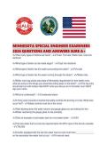 MINNESOTA SPECIAL ENGINEER EXAMINERS 2026 QUESTIONS AND ANSWERS SURE A&period;pdf