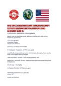 ONS ONCC CHEMOTHERAPY IMMUNOTHERAPY LATEST COMPREHENSIVE QUESTIONS AND ANSWERS SURE A&period;pdf&NewLine;&NewLine;