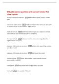 BIOL 103 Exam 2 questions and answers Graded A&plus;&vert;&NewLine;latest update&NewLine;4 types of biological molecules -carbohydrates&comma; lipids&comma; proteins&comma; nucleic&NewLine;acids&NewLine;Features of carbon atoms -Can bond with 1-4 other atoms&comma; can form polar&NewLine;or nonpolar bonds&comma; can form chain o