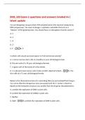 BIOL 103 Exam 2 questions and answers Graded A&plus;&vert;&NewLine;latest update&NewLine;You are designing a drug to block DNA polymerization &lpar;the reaction catalyzed by&NewLine;DNA polymerase&rpar;&period; You want to design a synthetic nucleotide that acts as a&NewLine;"blocker" of the gro