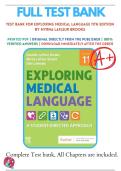 Exploring Medical Language&colon; A Student-Directed Approach&comma; 12th Edition &lpar;2025&rpar; &ndash; Complete Medical Terminology Textbook&comma; Workbook & Evolve Student Resources