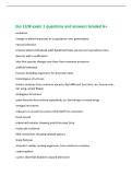 bio 1108 exam 1 questions and answers Graded A&plus;&NewLine;evolution&NewLine;change in allele frequecies in a population over generations&NewLine;natural selection&NewLine;process where individuals with beneficial traits survive and reproduce more&NewLine;descent with modification&NewLine;idea that 