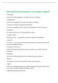 BIO 1108 Exam 3 & 4questions and answers Graded A&plus;&NewLine;Arthropoda&NewLine;which of the following group is capable of the process eedysis&NewLine;Echinodermata&NewLine;which of the following it not contained in phylum chordata&NewLine;respiration exchange of oxygen&sol;carbon dioxide&NewLine;the s