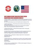 EPIC AMBULATORY UPDATED FINAL EXAM QUESTIONS AND ANSWERS SURE A&period;pdf