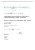 Bio 1108 &lpar;Exam 1&rpar; questions and answers Graded A&plus;&NewLine;What is Reductionism&quest; -reducing complex systems to simpler components&NewLine;that are more manageable to study&NewLine;What is Biology&quest; -the study of life and living things&NewLine;What is the Biosphere&quest;