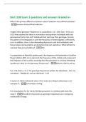 Biol 1108 Exam 1 questions and answers Graded A&plus;
