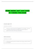 NSG 152 STRESS AND COPING QUESTIONS AND CORRECT ANSWERS