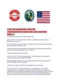 LLQP LIFE INSURANCE UPDATED COMPREHENSIVE QUESTIONS AND ANSWERS