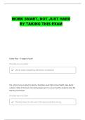 NSG 152 GRIEF AND LOSS QUESTIONS AND CORRECT ANSWERS