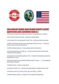 CNA NNAAP NURSE AIDE EXAMS SCRIPT LATEST QUESTIONS AND ANSWERS SURE A&period;pdf